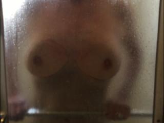 Hot wife in the shower and out 9 of 11