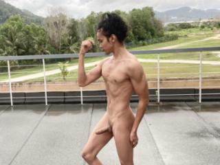 Nude Asian Male 3 of 6