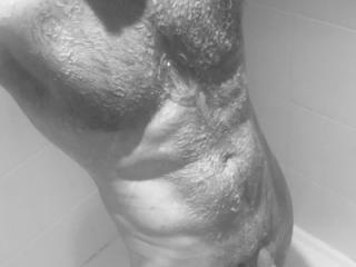 A few more from the shower (tried B&W this time) 3 of 5
