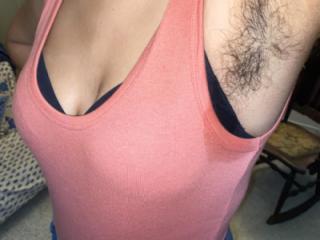 My Big Tits and Hairy Pits 10 of 15
