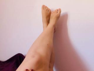 Legs after bath