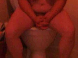 French Wife on the Toilet 2 of 5