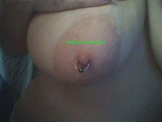 Lilly's Pierced Nips. 3 of 6