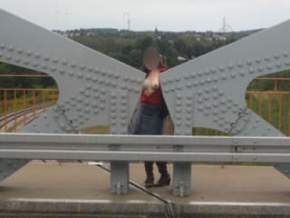 on the railway bridge 5 of 20