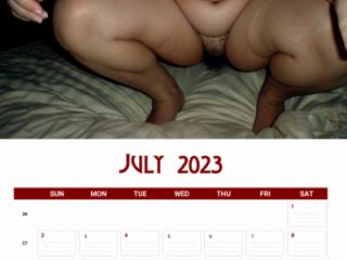 2023 calendar, for everyone. 7 of 12