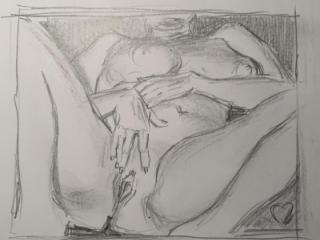 Some drawing a friend made for me... 1 of 4