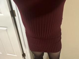 Maroon dress 2 of 9
