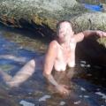 Mermaid in the rock pools