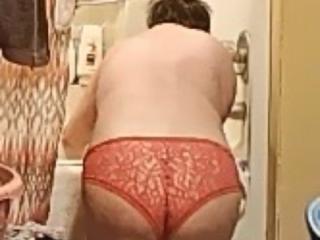 Orange panties 2 of 10