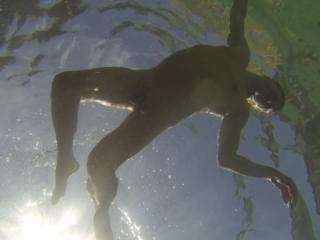 Nude swimming 1 of 14