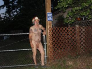 Clothing optional sign 1 of 5