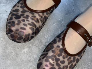 All business today with new shoes