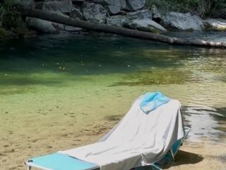 Tanning at the river 4 of 7