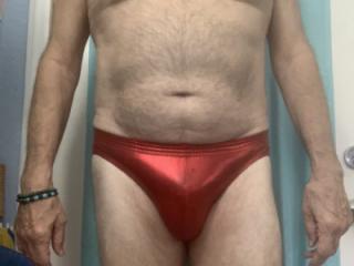 My gay body naked and in sexy bikini bottoms. 4 of 6