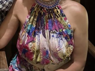 My wife Braless 3 of 6