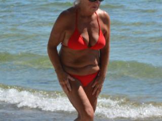 My New Red Bikini 13 of 20