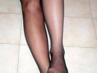 Feet in Nylons 1 2 of 3