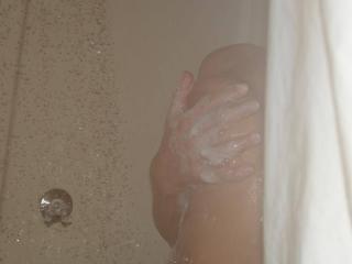 Caught in the shower 1 of 4