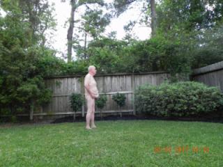28 Mar 2017 naked in the backyard 13 of 16