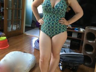 Bathing suit modeling 5 of 11