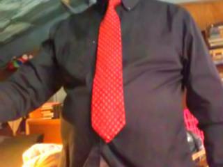Red tie 1 of 4