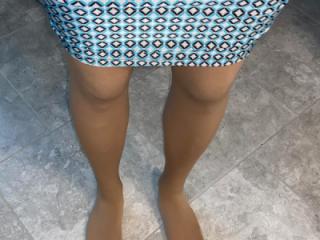 New pantyhose and skirt