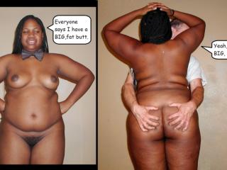 A rather large buttocks 1 of 9