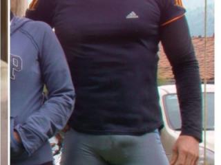 proud married straight man on public exhibition 15 of 18