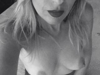 Can I make you CUM in Black & White???    Heidi HotWife