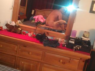 My slut wife mirror pictures of her and Ray 1 of 7