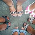 Beautiful mauritian babes' feet