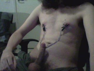 Trying nip clamps 3 of 4