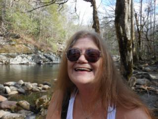 Posing by the Pigeon River... Part 1 2 of 11