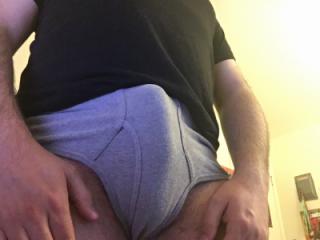 Thick Cock Freed From Tight Underwear 1 of 5