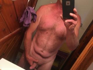 Anyone interested in my cock? 1 of 4