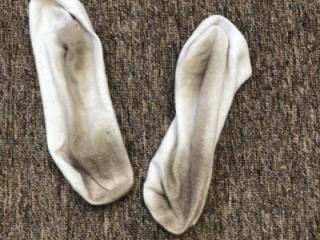 Filthy white socks 1 of 3