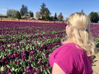 The Queen in the Tulip Fields…and her 2 lips 😈 1 of 18