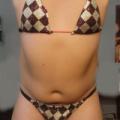 Crossdresser fun new Bikini