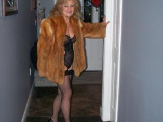 Red Fox and Black/Tan Bodysuit 2 of 15