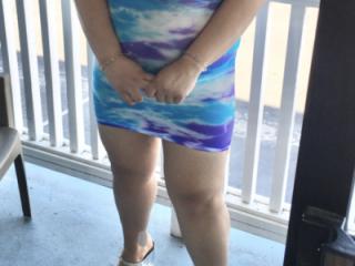 Tie dye dress