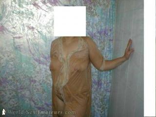 SexyDarlingWife in Wet Gown 4 of 4