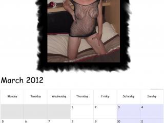 Happy Nude Year .... my 2012 calendar for you 4 of 13