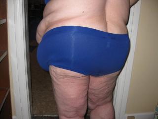Blue bra and panties 8 of 9