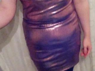 Gold party dress 1 of 4