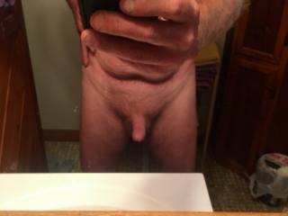 Anyone interested in my cock? 3 of 4