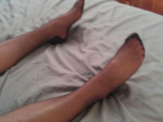 my feet and legs in rays bed 4 of 17