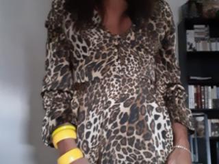 Lorenza sissy leopard dress. 16 of 20