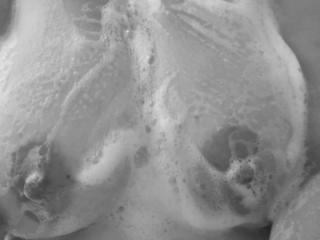 big soap covered tits