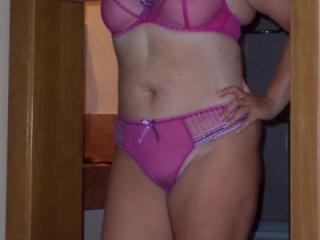 Debbie Flashing On The Riverbank 1 of 19