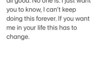 Can’t do forever